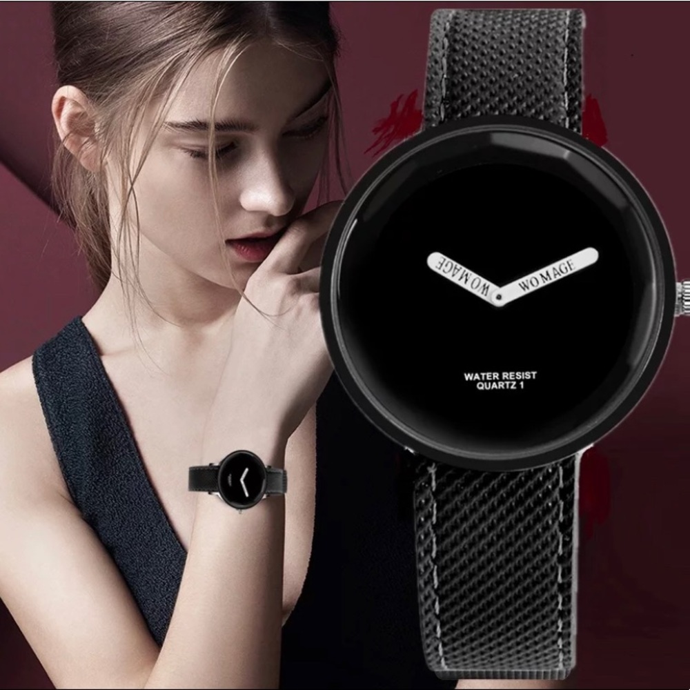 Beautiful black sport watch